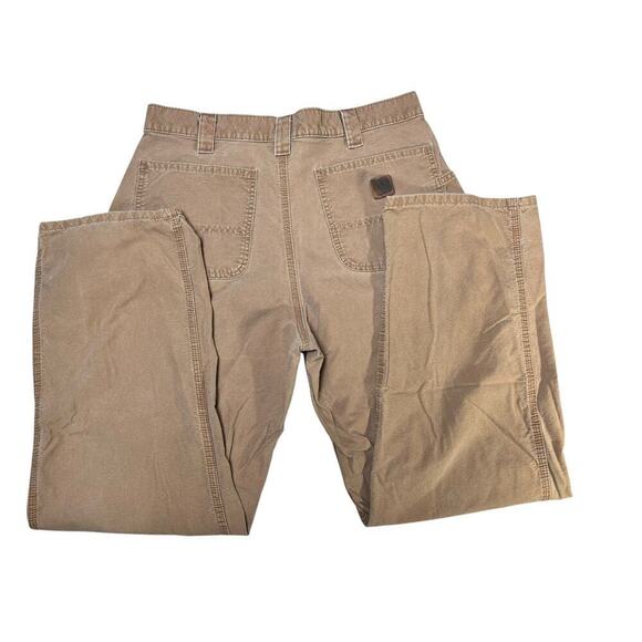 Carhartt Mens Dungaree Pants/Workwear 35x32 Classic Carhartt Color-flawed - Picture 1 of 6